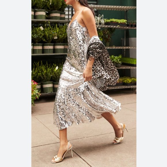 Veronica Beard Mykola Sequin Dress NWT Size 4 - Picture 7 of 12